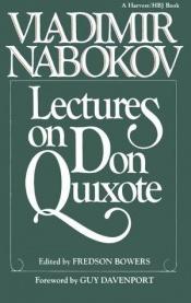 book cover of Cervantes' "Don Quijote" by Vladimir Nabokov
