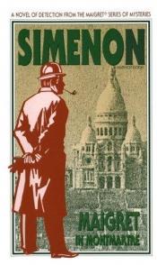 book cover of Maigret in Montmartre by Georges Simenon