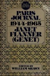 book cover of Paris Journal 1944-1965 by Janet Flanner