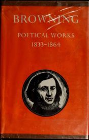 book cover of Poetical Works, 1833-64 (Oxford Standard Authors) by Robert Browning