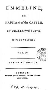 book cover of Emmeline, The Orphan of the Castle by Charlotte Smith