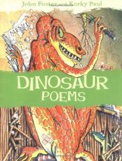 book cover of Dinosaur poems by John Foster