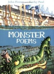 book cover of Monster Poems by John Foster