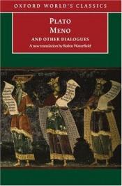 book cover of Meno and Other Dialogues by افلاطون