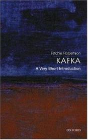 book cover of Kafka : a very short introduction by Ritchie Robertson