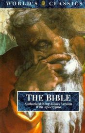book cover of The bible : authorized King James version by Robert Carroll