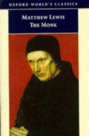 book cover of The Monk by Matthew Gregory Lewis