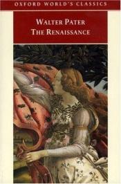 book cover of The renaissance by PATER