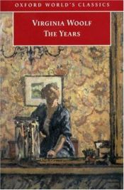 book cover of The Years by Virginia Woolf