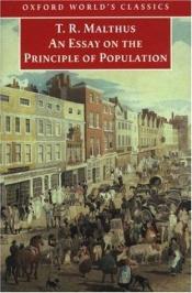 book cover of An Essay on the Principle of Population by Thomas K. Malthus