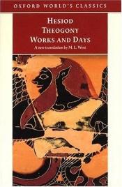book cover of The Works and Days and Theogony by Hesiodas