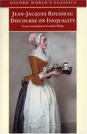 book cover of Discours sur l'origine et les fondements de l'inégalité parmi les hommes by Jean-Jacques Rousseau