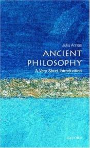 book cover of Ancient philosophy by Julia Annas
