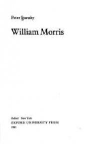 book cover of William Morris by Peter Stansky