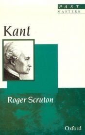 book cover of Kant by Roger Scruton
