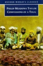 book cover of Confesiones de un asesino Thug by Philip Meadows Taylor