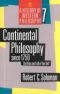 Continental philosophy since 1750