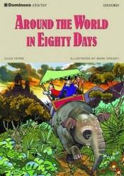 book cover of Jorden rundt i 80 dage by Jules Verne