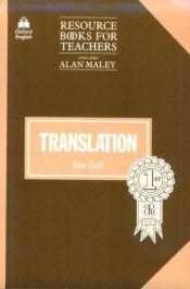 book cover of Translation (Resource Books for Teachers) by Alan Duff