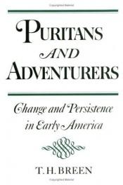 book cover of Puritans and Adventurers: Change and Persistence in Early America (Galaxy Books) by T. H. Breen