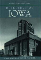 book cover of Buildings of Iowa by David Gebhard