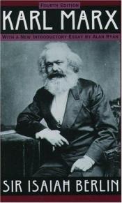 book cover of Karl Marx: His Life and Environment by Isaiah Berlin