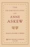 The examinations of Anne Askew