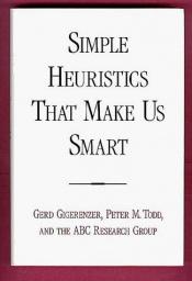 book cover of Simple heuristics that make us smart by Gerd Gigarenzer