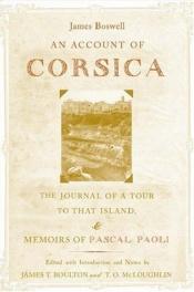 book cover of [An account of Corsica] by James Boswell