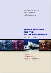 book cover of Human Behavior and the Social Environment, Micro Level: Individuals and Families by Katherine S. Van Wormer