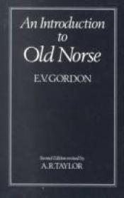 book cover of 古ノルド語入門 by E. V. Gordon