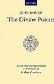 book cover of Divine Poems Ed Gardner 2 by John Donne