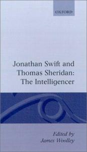 book cover of The Intelligencer by Jonathan Swift