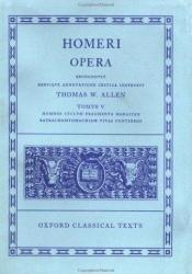 book cover of Homeri Opera: Hymni Cyclus Fragmenta Margiten Batrachomyomachiam Vitas by Homér