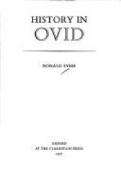book cover of History in Ovid by Ronald Syme