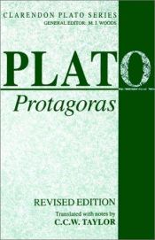 book cover of Platonis Protagoras by Platão