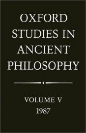 book cover of Oxford Studies in Ancient Philosophy: Volume III: 1985 by Julia Annas