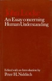 book cover of An Essay Concerning Humane Understanding by John Locke