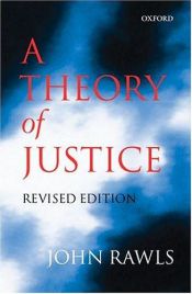 book cover of A Theory of Justice by Τζον Ρωλς