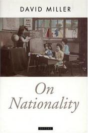 book cover of On Nationality by David Miller