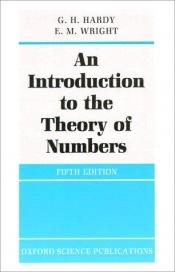 book cover of An Introduction to the Theory of Numbers by G. H. Hardy