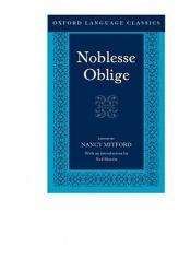 book cover of Noblesse oblige by Nancy Mitford