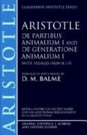 book cover of De Partibus Animalium I and De Generatione Animalium I (With Passages from II.1-3 by 亚里士多德