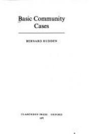 book cover of Basic Community Cases by Bernard Rudden