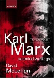book cover of Selected writings by Karl Marx