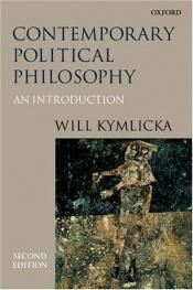 book cover of Contemporary political philosophy by ויל קימליקה