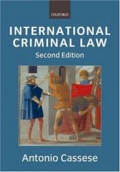 book cover of International Criminal Law by Antonio Cassese