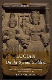 book cover of On the Syrian goddess by Lukian