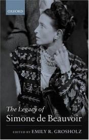 book cover of The Legacy of Simone de Beauvoir by Emily R. Grosholz