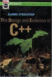 book cover of The Design and Evolution of C++ by Bjarne Stroustrup